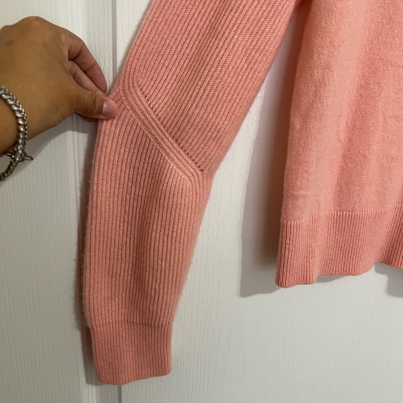 Rag & Bone Logan Relaxed Fit Ribbed Sleeve Cashmere Sweater size XS - Picture 11 of 12